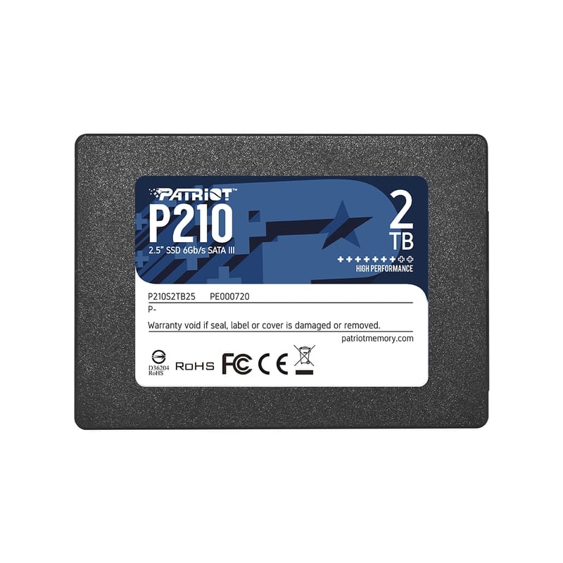 Ssd накопитель patriot p210 p210s512g25 512гб производитель