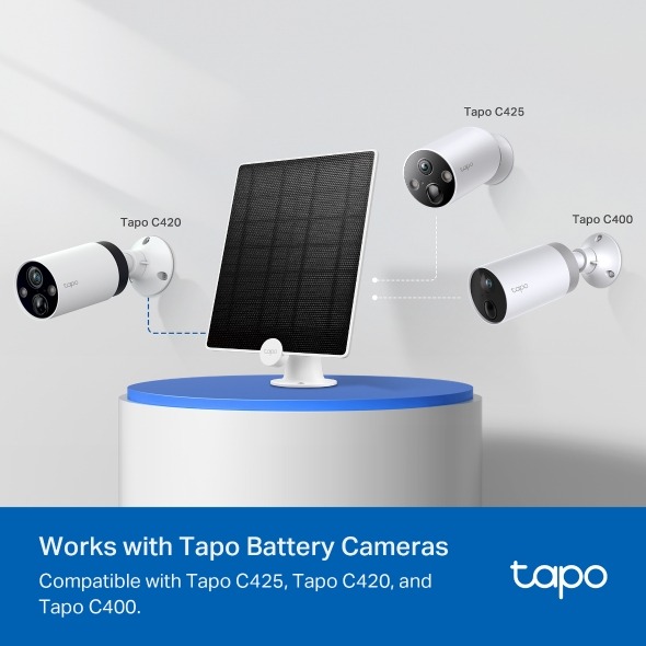 PANEL SOLAR PARA CAMARA TP-LINK 4.5W /TAPO A200