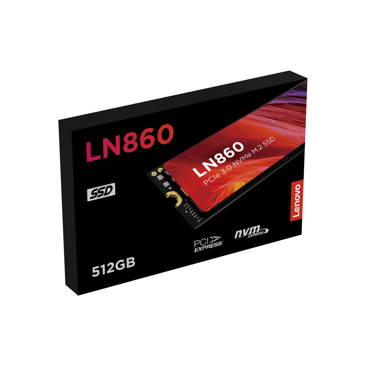 UNIDAD SSD LENOVO LN860 512GB M.2 NVME GEN3 3400MB/S (5SD1N53083)