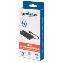 CABLE MANHATTAN USB A-B 1.8M NEGRO 342650