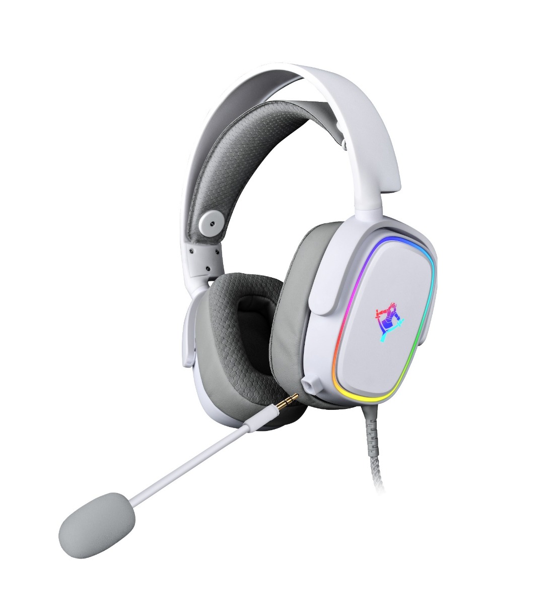 (OPEN BOX)DIADEMA GAMER YEYIAN YDG-33406 PROUD SERIE 3500 RGB/3.5MM/BLANCO O.B